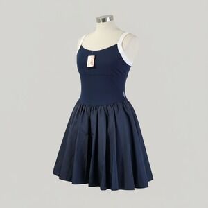 Free People Movement Navy Athletic Dress Size XL NWT Fit & Flare Active Tennis